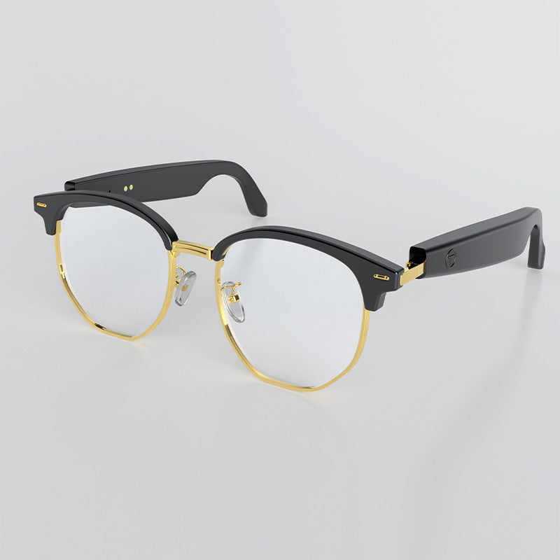 Smart Glasses with Real-Time AI Translation - Bluetooth, Music, and Calls